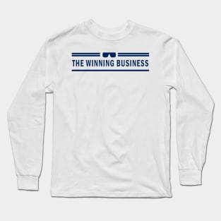 The Winning Business - Blue Long Sleeve T-Shirt